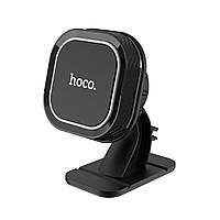 Держатель подставка для телефона планшета HOCO CA53 Intelligent автомобильный, цвет черно серый