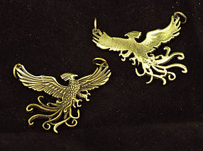 Фенікс, Жарптиця, Жар-Птиця, Кулон, Амулет, Талісман, фото 5