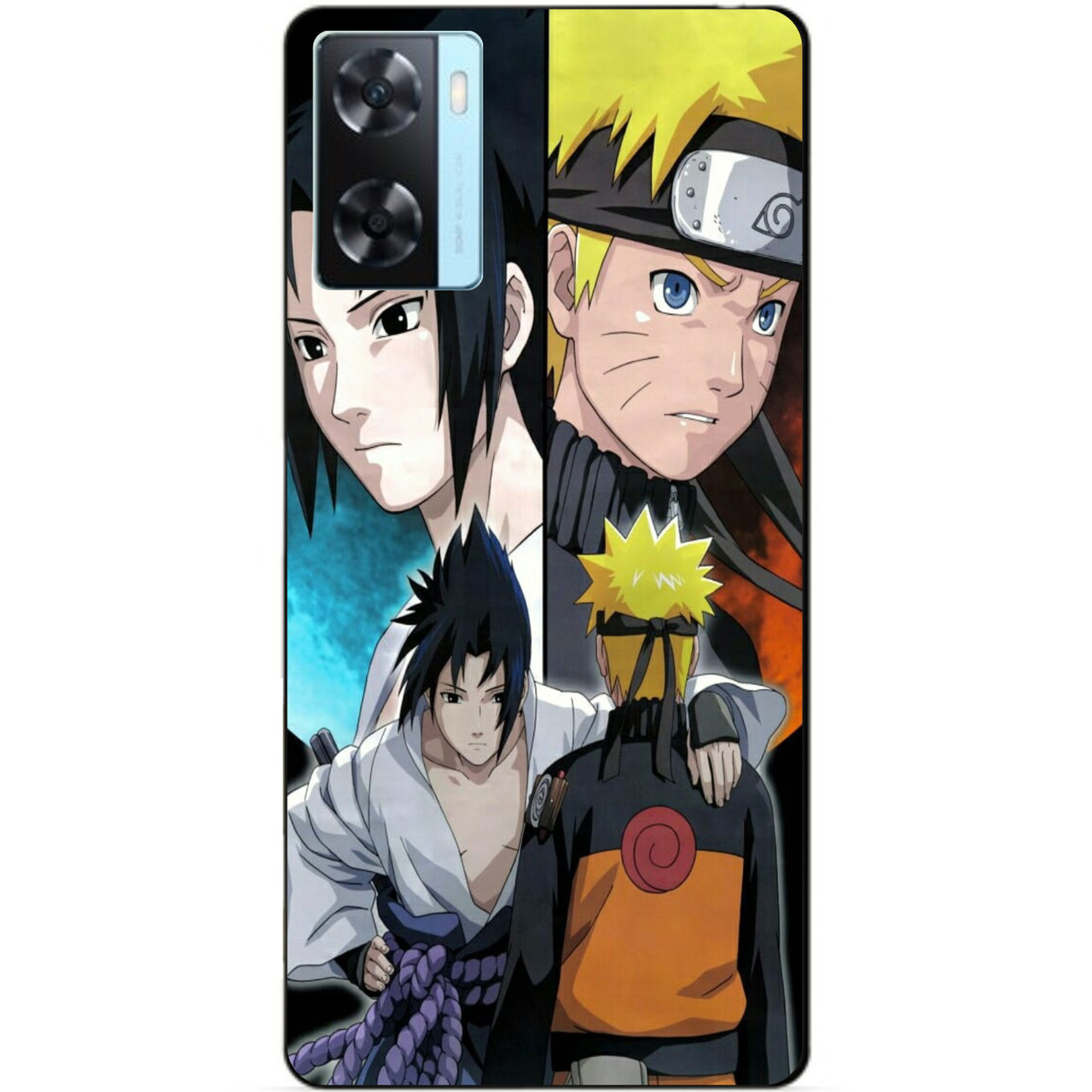Силіконовий бампер чохол для Oppo A57s з малюнком Наруто Узумакі