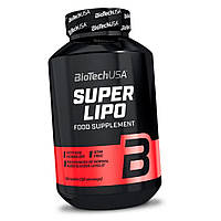 Жироспалювач для зниження ваги BioTech Super Lipo 120 таблеток