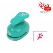 Фігурний дирокол Листочок №2 3.8 см ROSA TALENT 881570