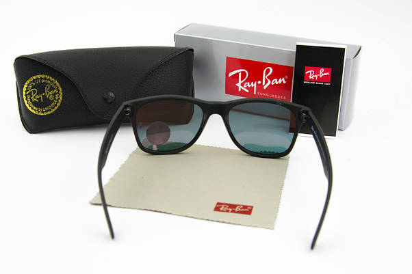 Сонцезахисні окуляри RAY BAN Wayfarer поляризаційні антивідблискові (арт. 2140P) персикові дзеркальні/матовий, фото 5