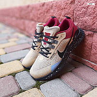 Жіночі кросівки на бежевий літо з чорним Nike Pegasus Trail. Жіночі кроси літні Найк Пегасус Трейл, фото 7