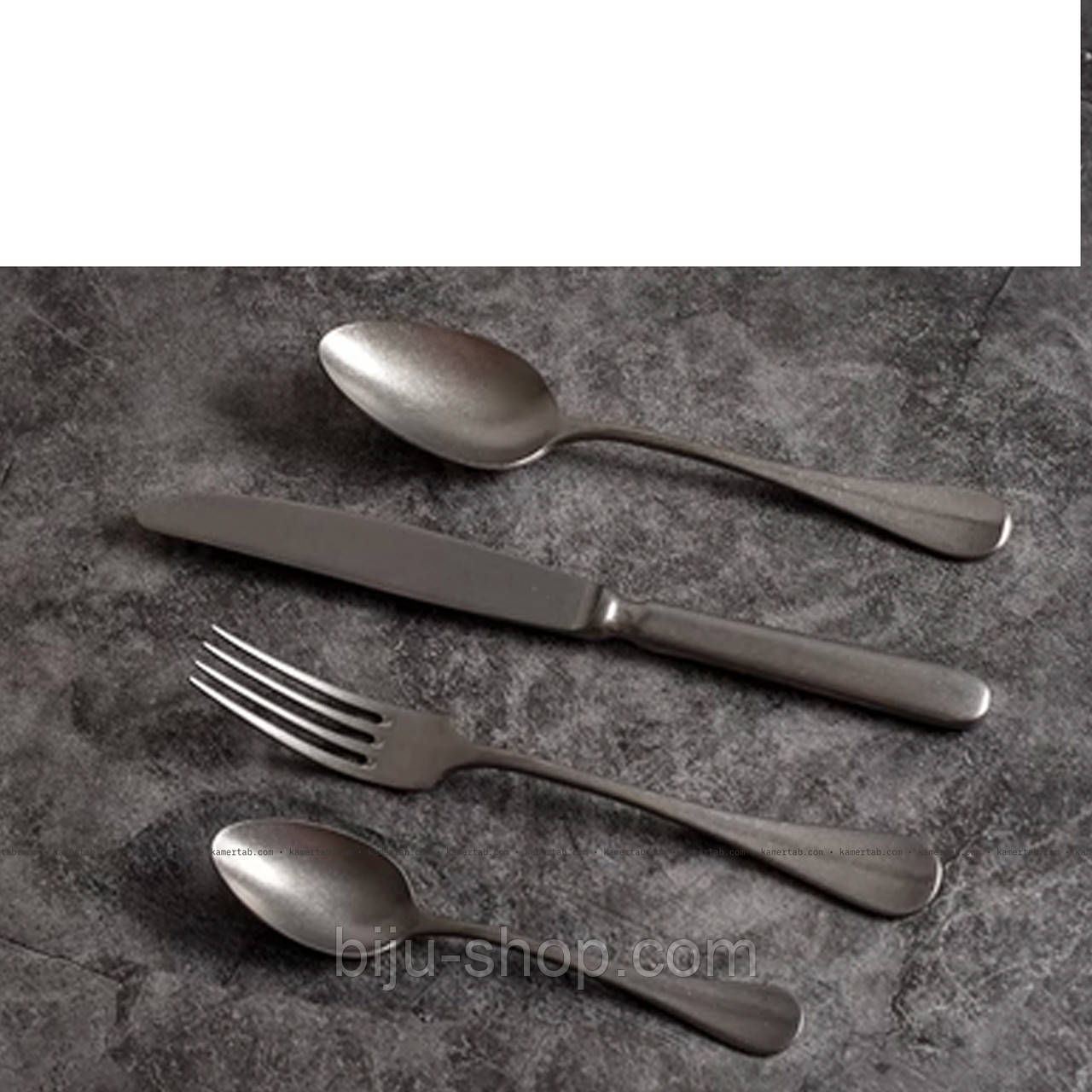 Столове приладдя baguette vintage stonewash, виделка, ложка супова, ложка чайна та ін (поштучно)