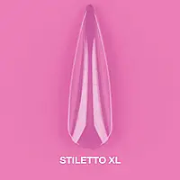 Гелевые типсы LunaMoon Stiletto XL, 500шт