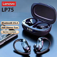 Беспроводные наушники Lenovo LP 75 Black ThinkPlus Bluetooth 5.3