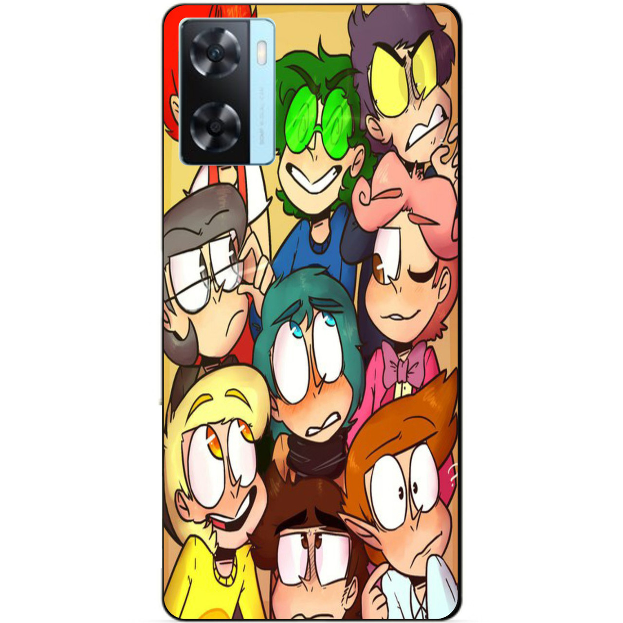 Силіконовий бампер чохол для Oppo A57s з малюнком 13 карт