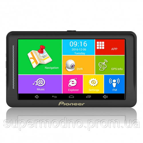 Купить Gps навигатор для грузовиков и легковых авто Pioneer A760 Pro ...