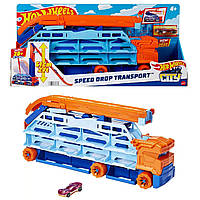 Hot Wheels HDY92 Drop Transport Грузовик автотрек Суперспуск Хот Вилс