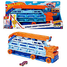 Hot Wheels HDY92 Drop Transport Вантажівка автотрек Суперспуск Хот Вілс