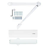 Доводчик дверний Ryobi D 2055V BC STD з ножицями сірий, фото 4