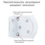 Доводчик дверний Ryobi D 2055V BC STD з ножицями сірий, фото 5