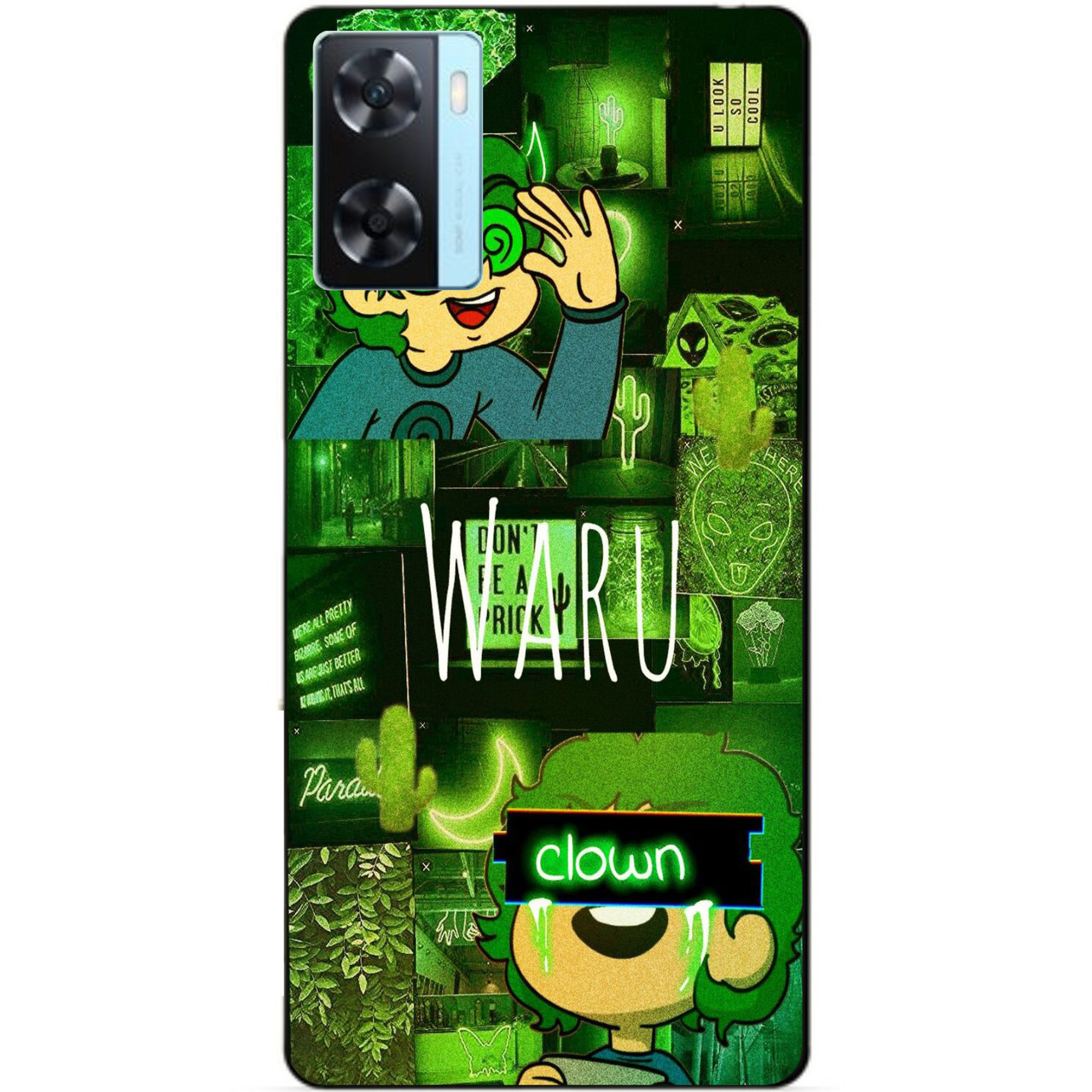 Силіконовий бампер чохол для Oppo A57s Вару 13 карт