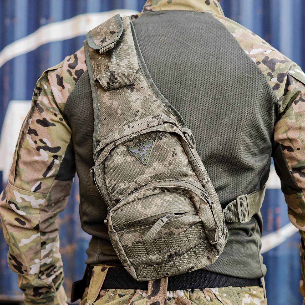 Сумка поясна Armor піксель М-14 6л, фото 1