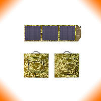 Складная портативная солнечная панель батарея ALTEK ALT-120 120W для зарядки телефона
