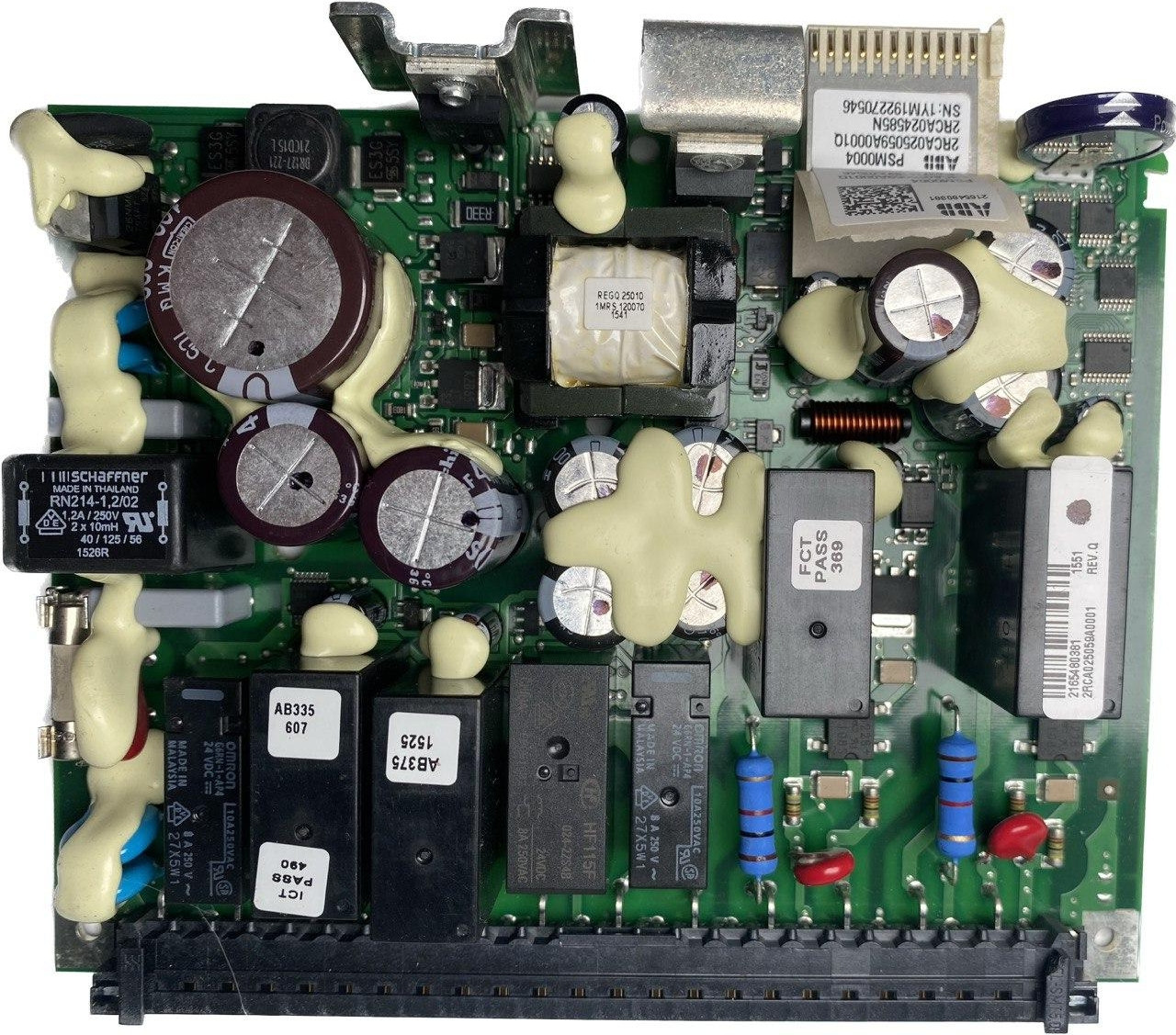 Плата живлення ABB PSM0004:100-240VAC 48-250VDC 6BO (2RCA025059A0001Q)