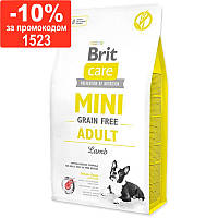 Brit Care Grain Free Mini Adult беззерновой гипоаллергенный корм для взрослых собак миниатюрных пород 2 кг