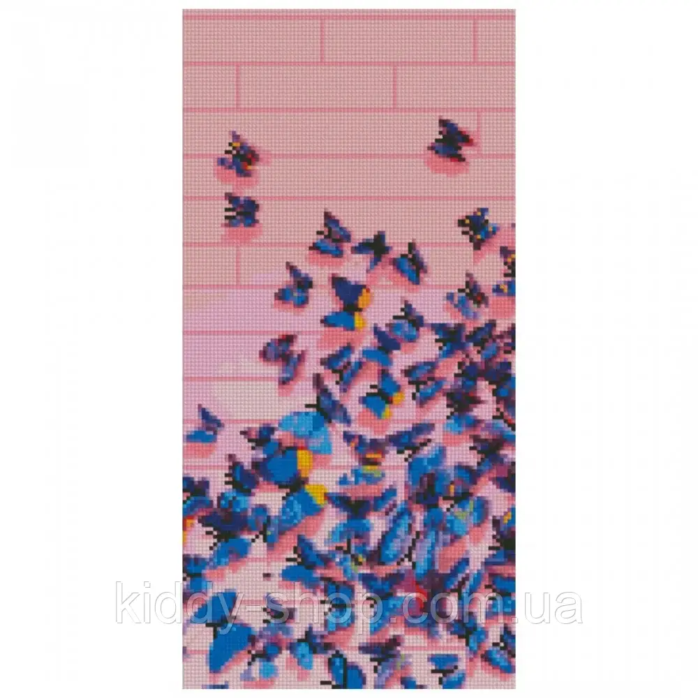 Алмазна вишивка Метелики, 50х25см, на підрамнику