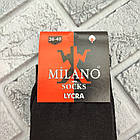 Шкарпетки жіночі високі весна/осінь р.36-40 чорні MILANO ДУКАТ 30037766, фото 3