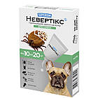 Краплі протикліщові на холку для собак, Суперіум Невертікс, 10-20 кг / Засіб від ектопаразитів собак, фото 2