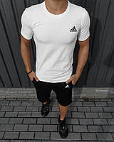 Мужской летний комплект Adidas Адидас футболка и шорты |