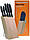 Набір із 5 ножів у блоці Fiskars Essential (1023782), фото 5