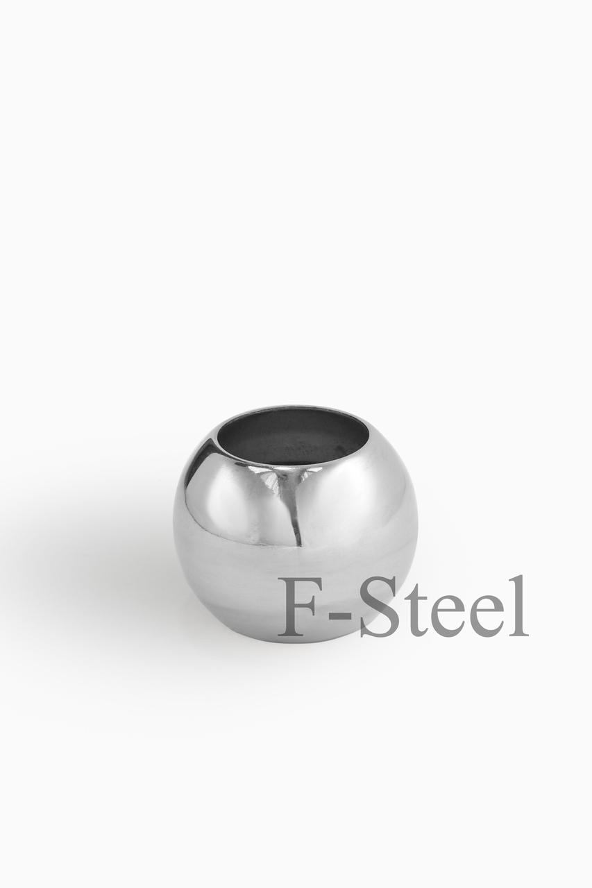 Декоративний елемент шар з 2 отворами D:32*20 mm; Т:0.8 mm
