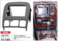 2-DIN переходная рамка MERCEDES-BENZ S-klasse (W220) 1998-2005, CARAV 11-135