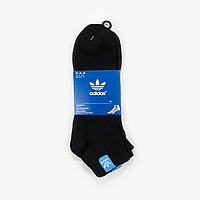 (відео) Шкарпетки Adidas Originals короткі L 43-46 літні чорні