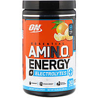 Optimum Nutrition, Essential Amino Energy + Electrolytes, Tangerine Wave, 10.05 oz (285 g) OPN-06053 Киев