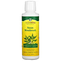 Organix South, TheraNeem Organix, жидкость для полоскания рта Neem, травяная терапия мяты, 16 жидких унций