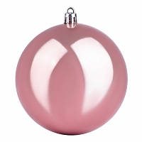 Елочная игрушка YES! Fun шар 10 см, розовое золото, перламутровый (973507) - Топ Продаж!