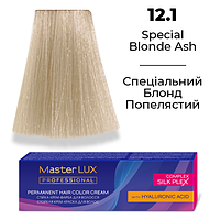 Стойкая крем-краска для волос Master LUX 12.1 Специальный Блонд Пепельный (60 мл)