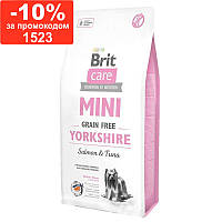 Brit Care Grain Free Mini Yorkshire Беззерновой корм с лососем и тунцом для йоркширских терьеров 7кг