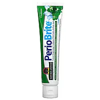 Nature's Answer, PerioBrite, натуральная осветляющая зубная паста с коэнзимом Q10 и фолиевой кислотой, в в