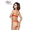 Боді червоне монокіні ADARA BODY red S/M — Passion, фото 3