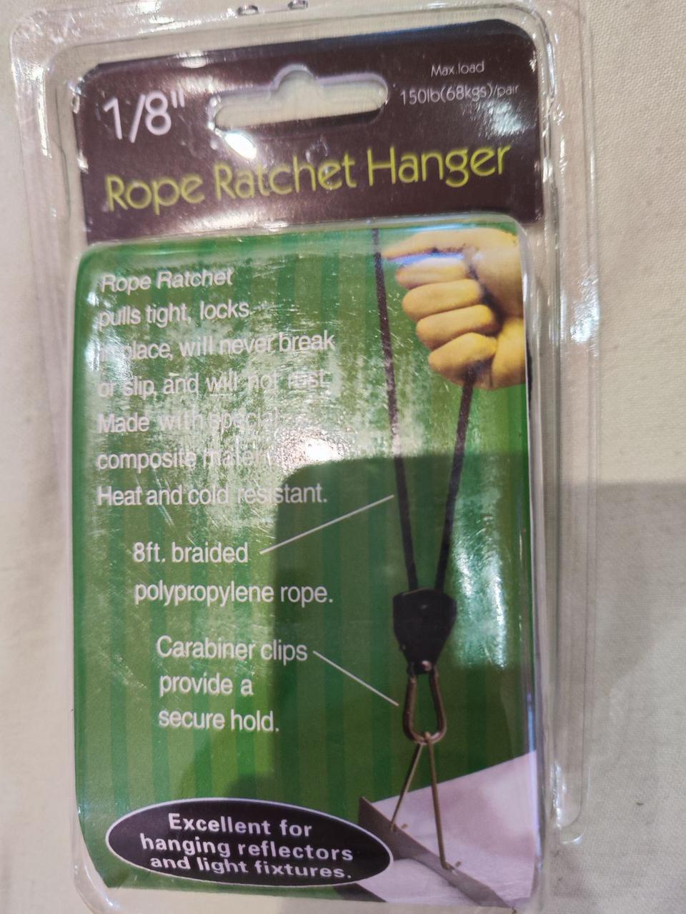 Подвесы для Оборудования с Карабинами и Храповым Механизмом Rope Ratchet Hangers (2 метра) - фото 9 - id-p1748369118