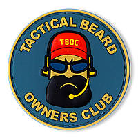 Шеврон тактична борода Tactical beard олива