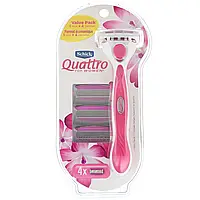 Schick, Quattro For Women, 1 бритва, 4 кассеты в Украине