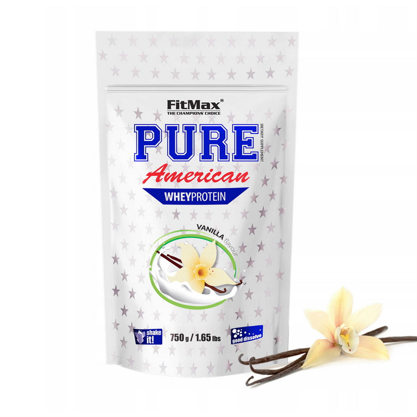 Сироватковий протеїн FitMax Pure American 750 g vanilla