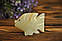 Рибка з натурального каменю онікс, 5.5 см, фото 3