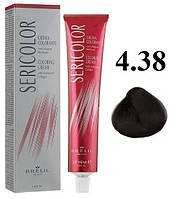 4.38 Brelil Sericolor Coloring Cream Фарба для волосся 100 мл