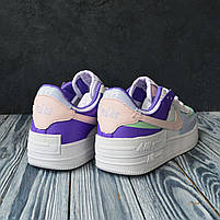 Класні кроссівки для дівчат Nike Air Force 1. Кольорове жіноче взуття Найк Аір Форс 1., фото 5