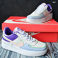 Класні кроссівки для дівчат Nike Air Force 1. Кольорове жіноче взуття Найк Аір Форс 1., фото 10