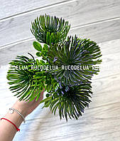 Букет колючки (37 см) зелено-фіолетовий