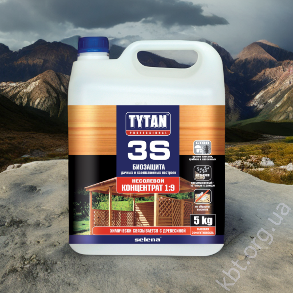 Біозахист для деревини Tytan 3S 5кг