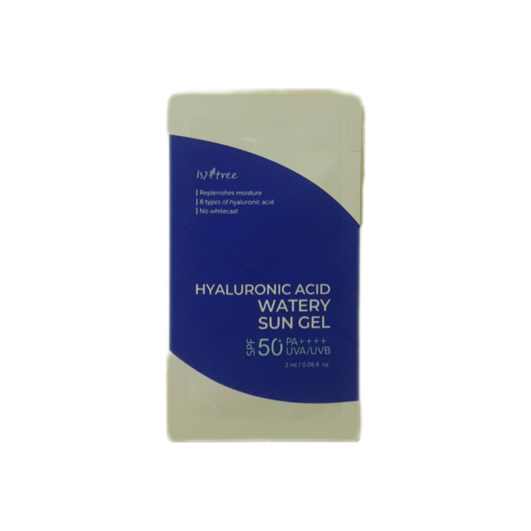 Зволожуючий сонцезахисний гель Isntree Hyaluronic Acid Watery Sun Gel SPF 50+ PA++++ (тестер)