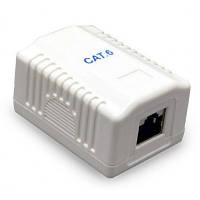 Комп'ютерна розетка Cablexpert RJ45x1 FTP, cat.6 (NCAC-1F6-01)