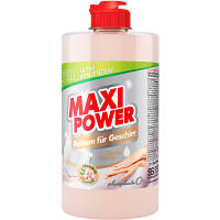 Средство для ручного мытья посуды Maxi Power Миндаль 500 мл (4823098412120) - Топ Продаж!