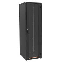 Шкаф напольный Zpas 33U, 600x800, glass door, black (IT-336080-69AA-2-161-FP) - Топ Продаж!